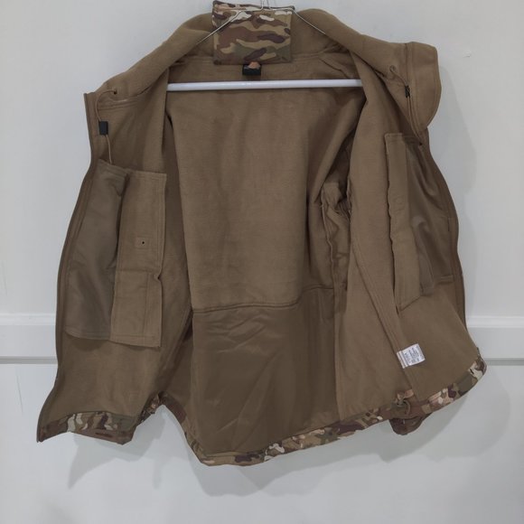 NWT MagcoMsen Men's Army Style Camouflage Field Jacket Size M $80 BB335 - Picture 2 of 3